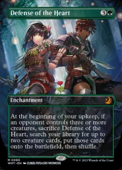 Defense of the Heart Wilds of Eldraine- Enchanting Tales Anime Bordless